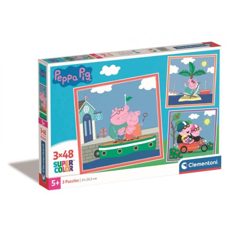 Puzzles Peppa Pig - 3x48