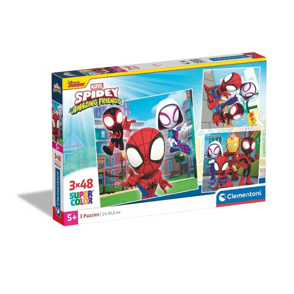Puzzle Spidey 1 -  3x48 pcs