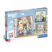 Puzzle Bluey - 3x48 pcs