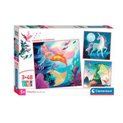 Puzzle Fantastic Creatures - 3x48 Pcs