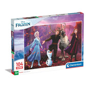 Puzzle Frozen - 104 pcs