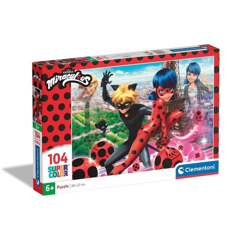 Puzzle Miracluos Ladybug - 104 pcs