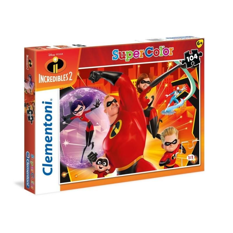 Puzzle The Incredibles 2 - 104 pcs