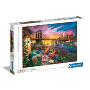 Puzzle Terraço De Manhattan Ao Pôr-Do-Sol - 3000 pcs
