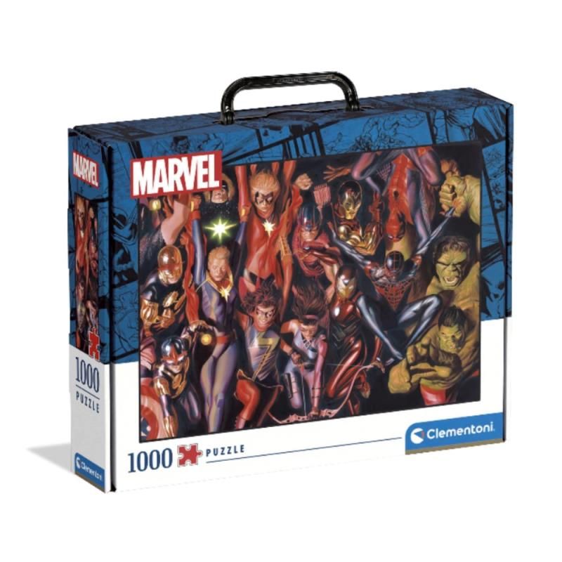 Puzzle Maleta Marvel - 1000 pcs