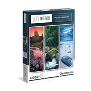 Puzzle Natureza - 3x500 pcs