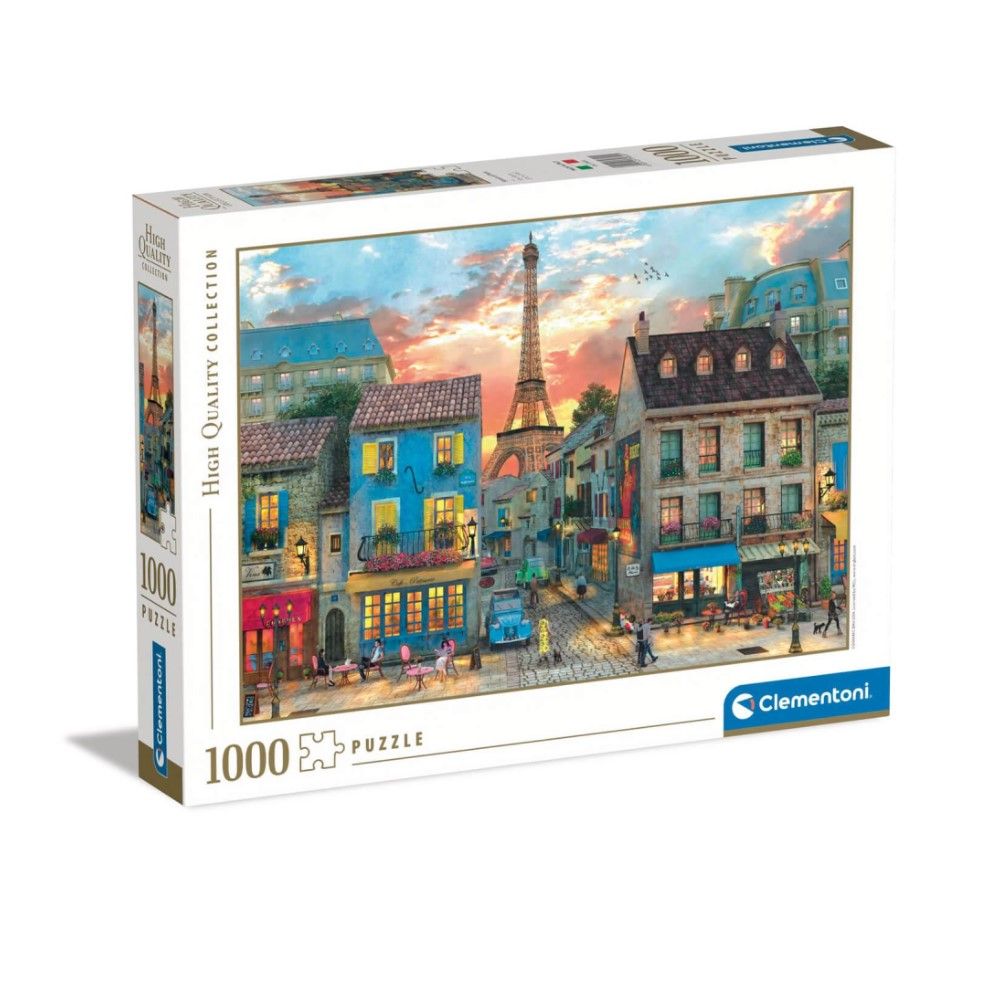 Puzzle Streets of Paris - 1000 pcs