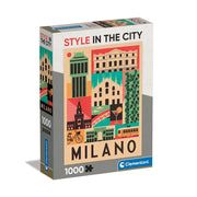 Puzzle Style In The City Milano - 1000 pcs