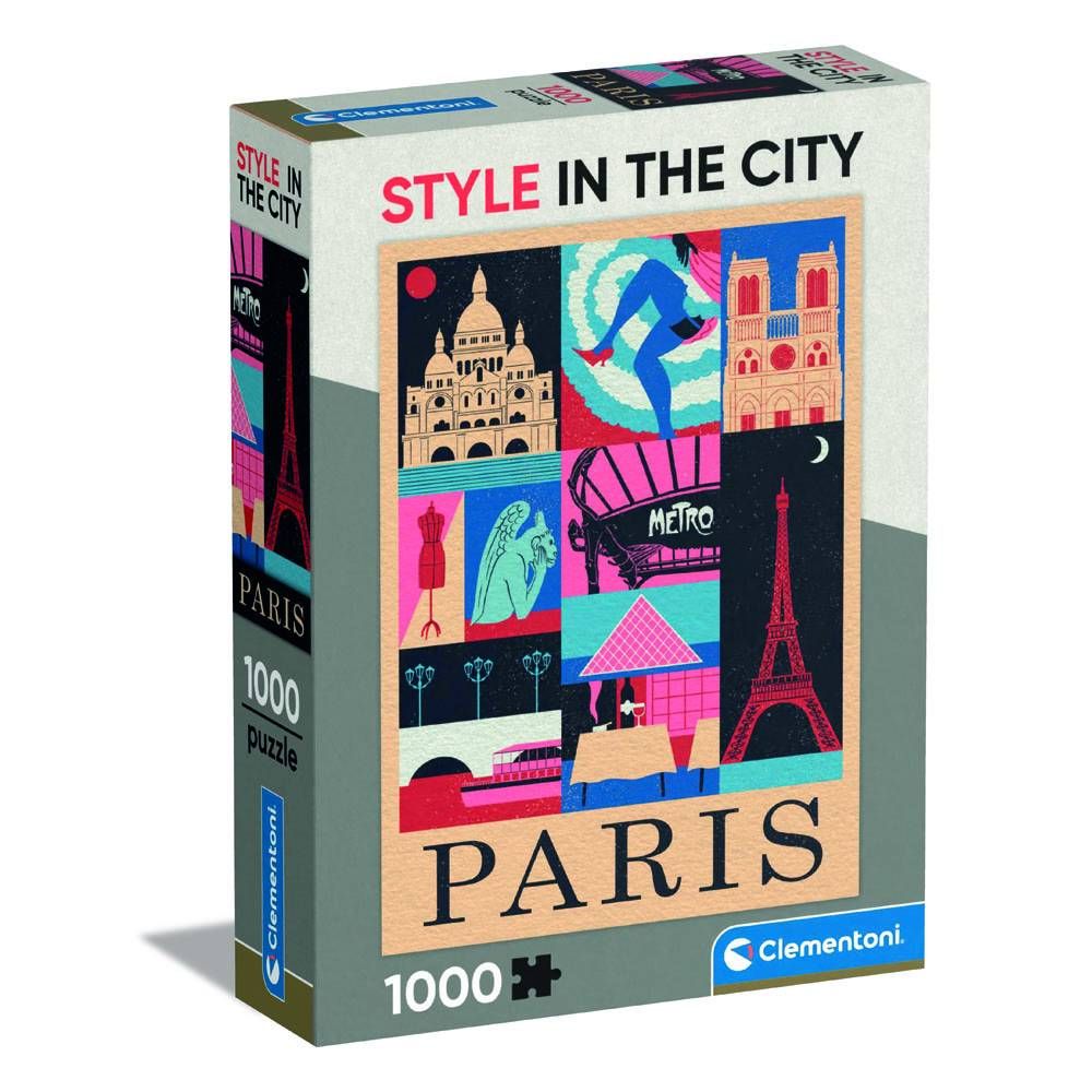 Puzzle Style In The City Paris - 1000 pcs