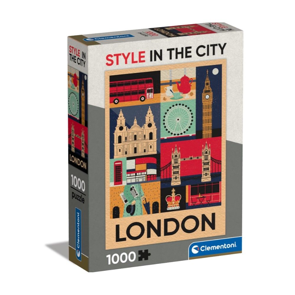 Puzzle Style In The City London - 1000 pcs
