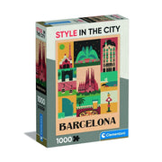 Puzzle Style In The City Barcelona - 1000 pcs