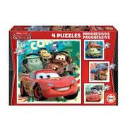 Puzzle Cars - 12+16+20+25 pcs
