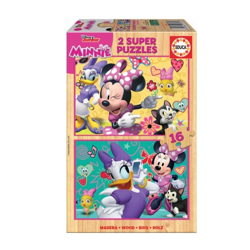 Puzzle Madeira Minnie - 2x16 pcs