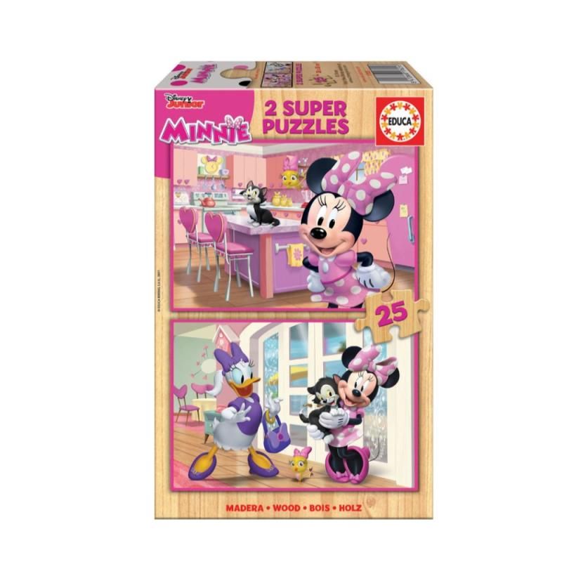 Puzzle Madeira Minnie - 2x25 pcs