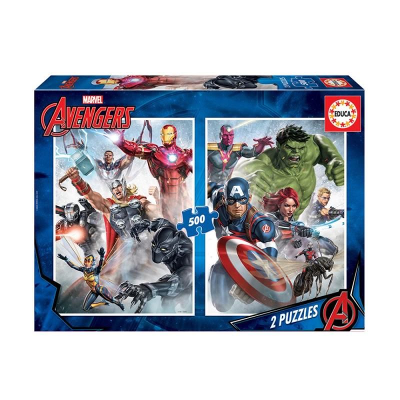 Puzzle Avengers - 2x500 pcs