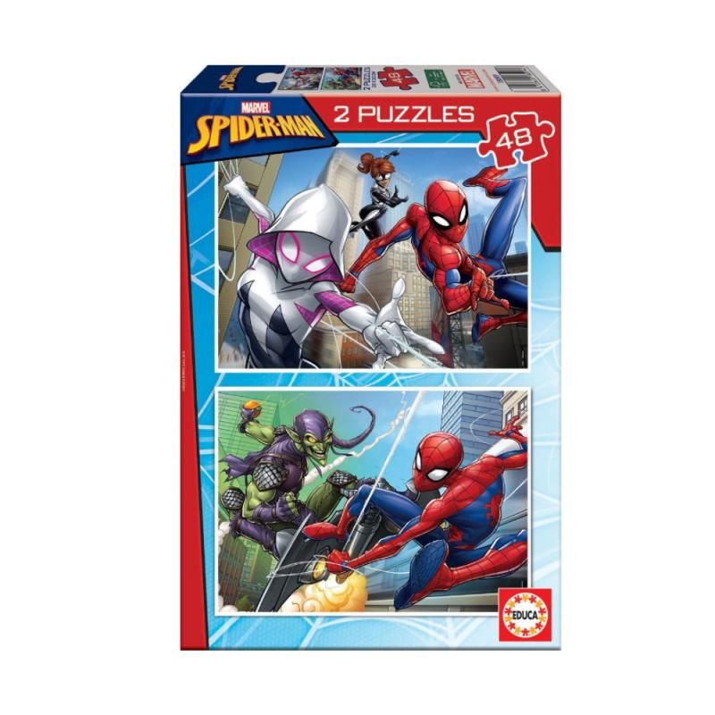 Puzzle Spider Man - 2x48 pcs