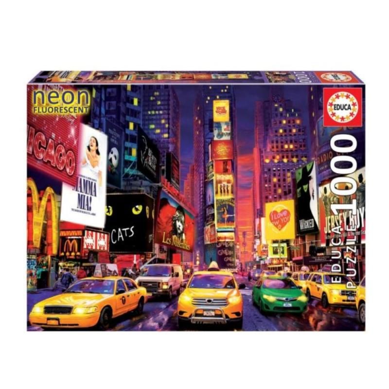 Puzzle Times Square Neon - 1000 pcs