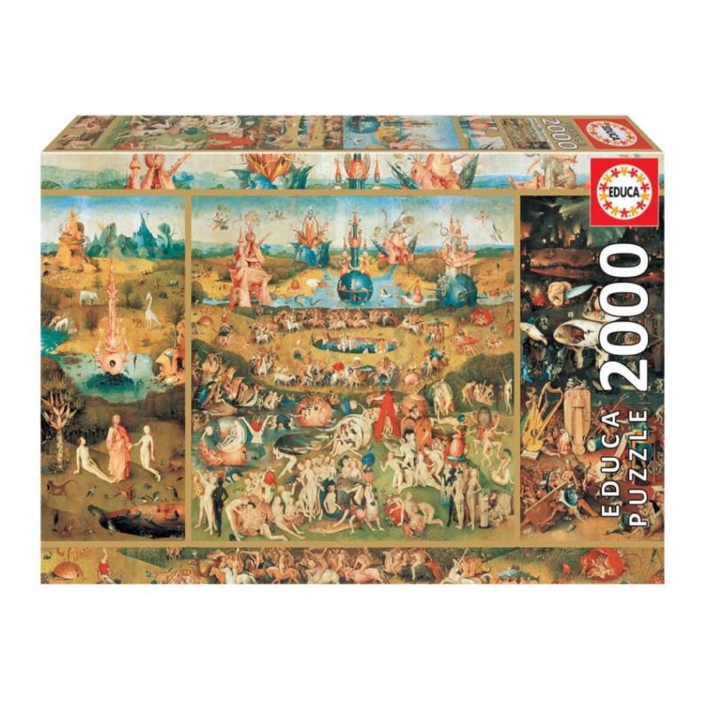 Puzzle Jardim das Delicias - 2000 pcs