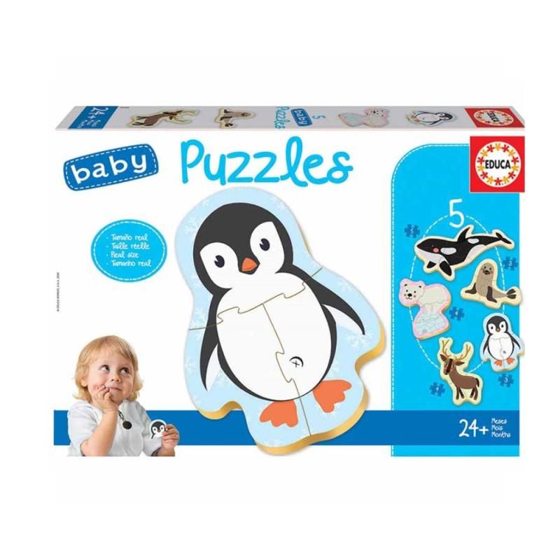 Baby Puzzles Animais Polares