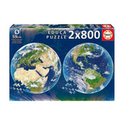 Puzzle Planeta Terra - 2x800 pcs