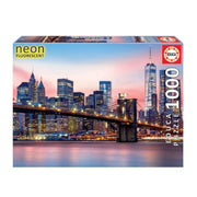 Puzzle Ponte De Brooklyn Neon - 1000 pcs