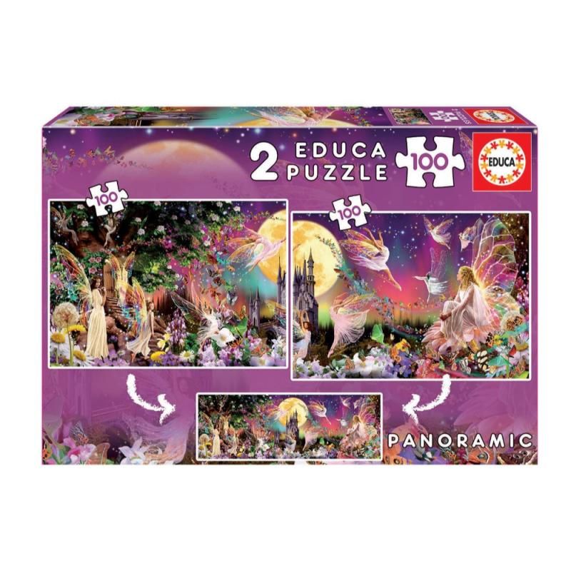 Puzzle Fadas - 2x100 pcs