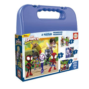 Puzzle Maleta - Spidey e Amigos Fantásticos - 6+9+12+16 pcs