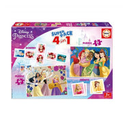 Puzzle Superpack Disney Princess - 4em 1