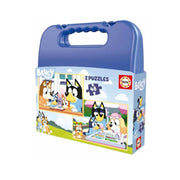 Puzzle Maleta Bluey - 2x48 pcs