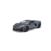 1/18 - Chevrolet Corvette C8 Stingray, Cinza, 2020