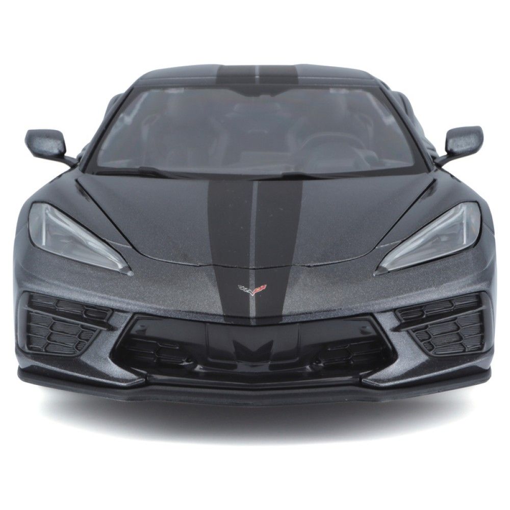 1/18 - Chevrolet Corvette C8 Stingray, Cinza, 2020