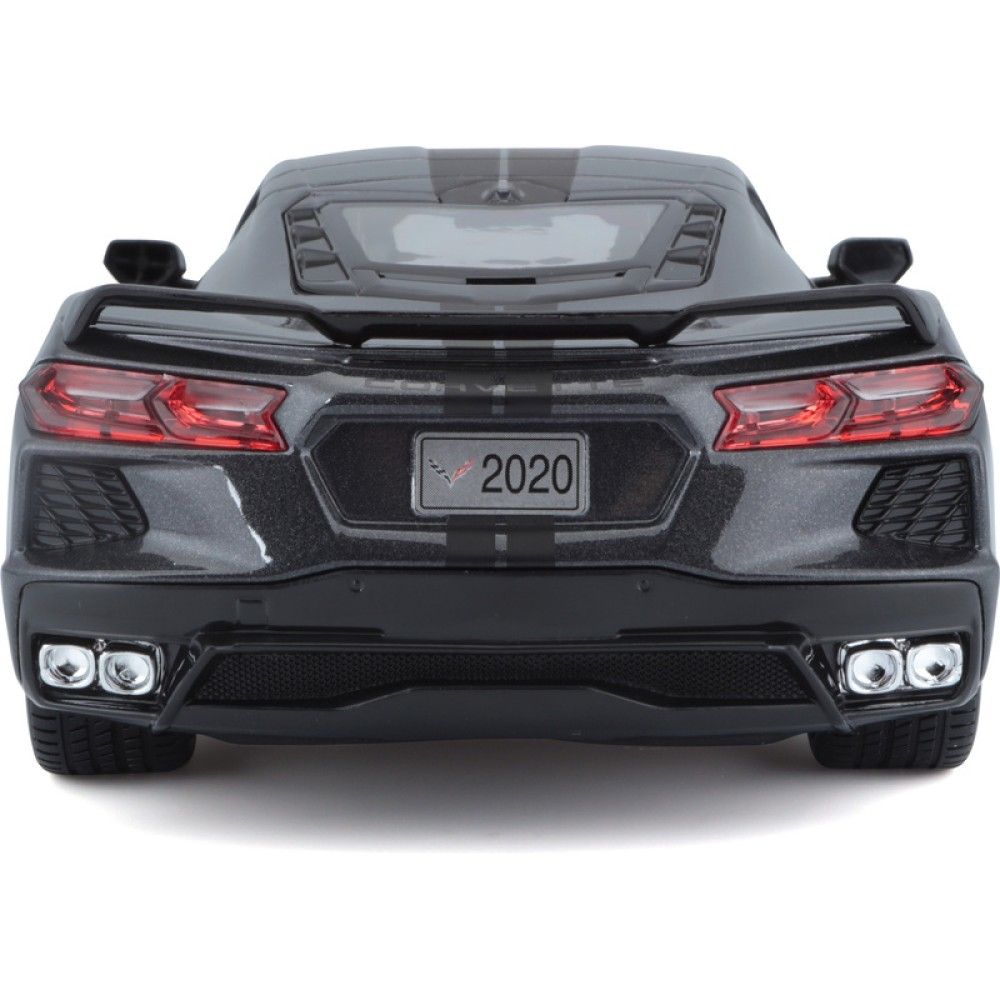 1/18 - Chevrolet Corvette C8 Stingray, Cinza, 2020