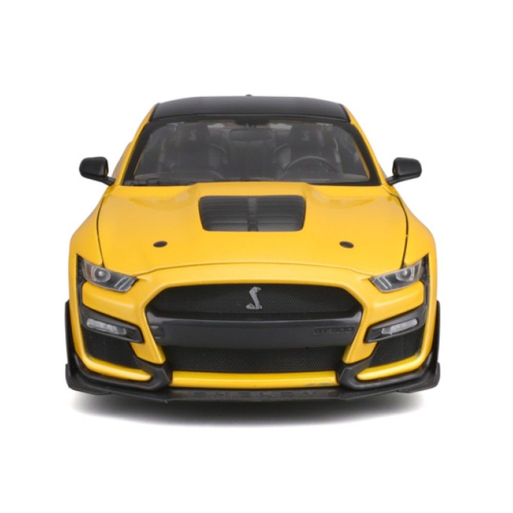 1/18 - Ford Mustang Shelby Gt500, Amarelo, 2020