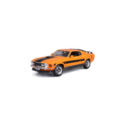 1/18 - Ford Mustang Mach 1, Laranja/Preto, 1970