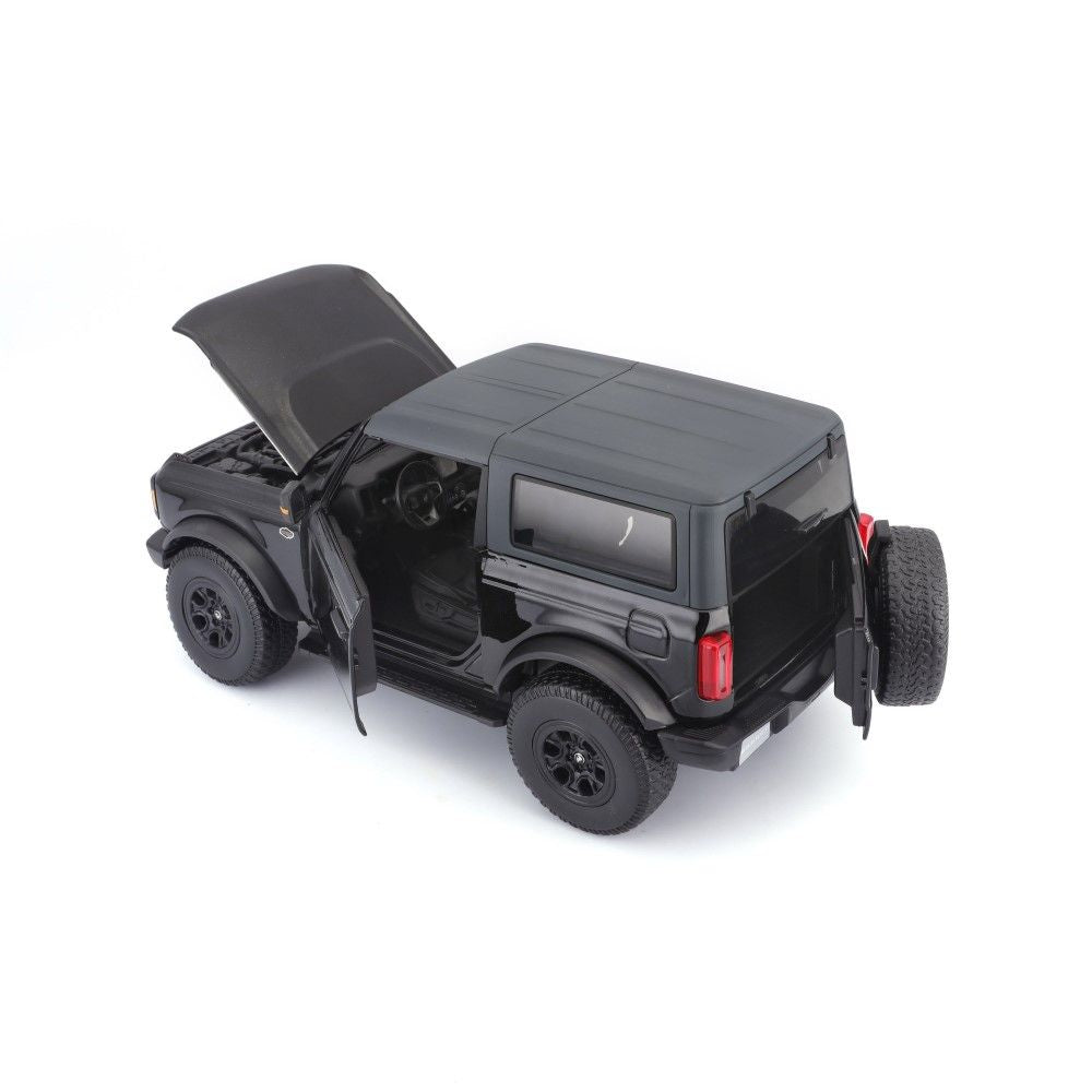 1/18 - Ford Bronco Wildtrack, Preto, 2021