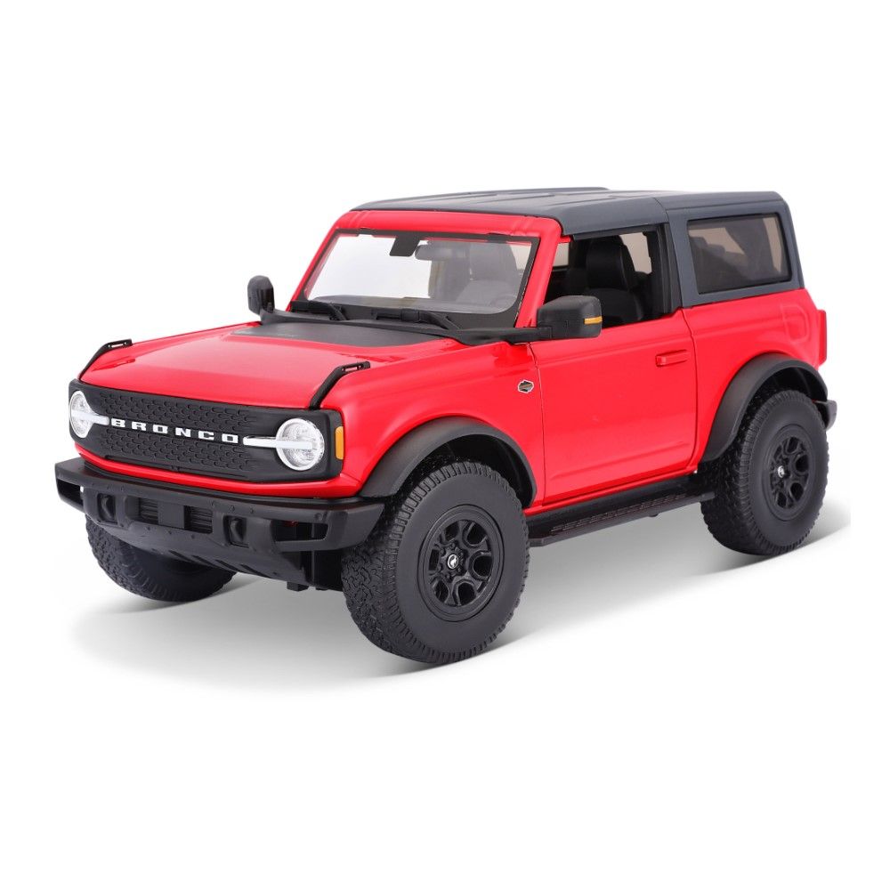 1/18 - Ford Bronco Wildtrack, Vermelho, 2021