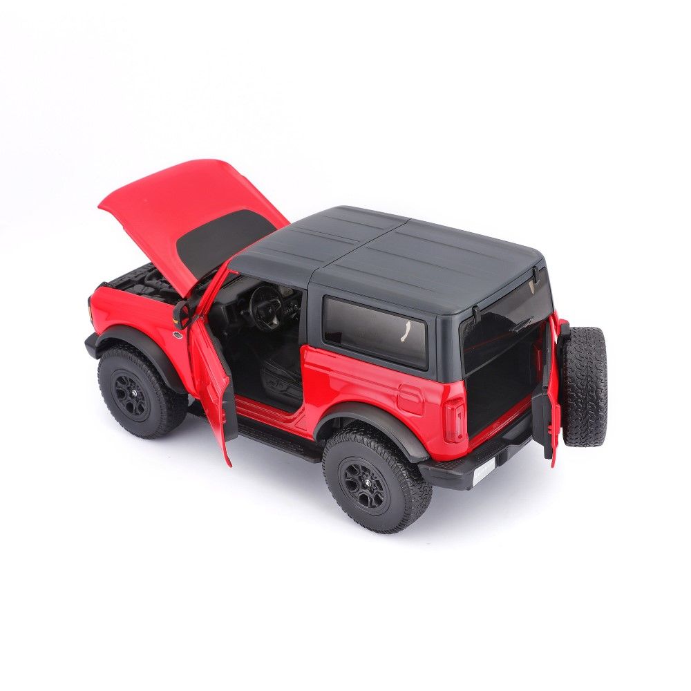 1/18 - Ford Bronco Wildtrack, Vermelho, 2021