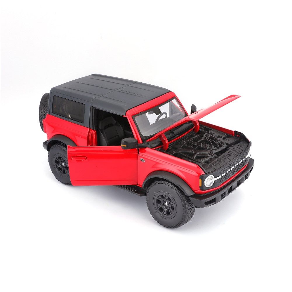 1/18 - Ford Bronco Wildtrack, Vermelho, 2021