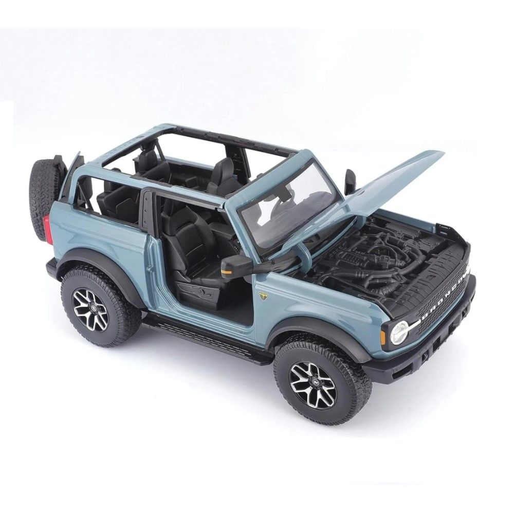 1/18 - Ford Bronco Badlands, Azul, 2021