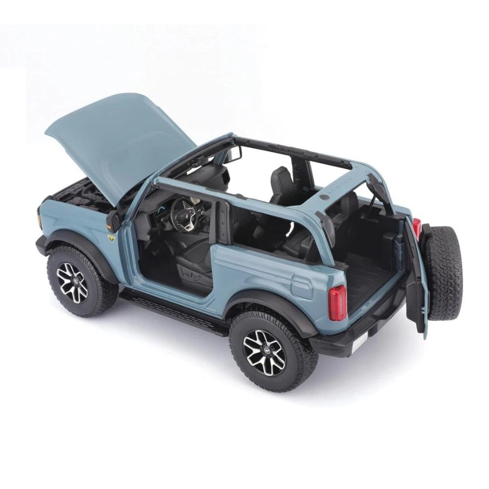 1/18 - Ford Bronco Badlands, Azul, 2021