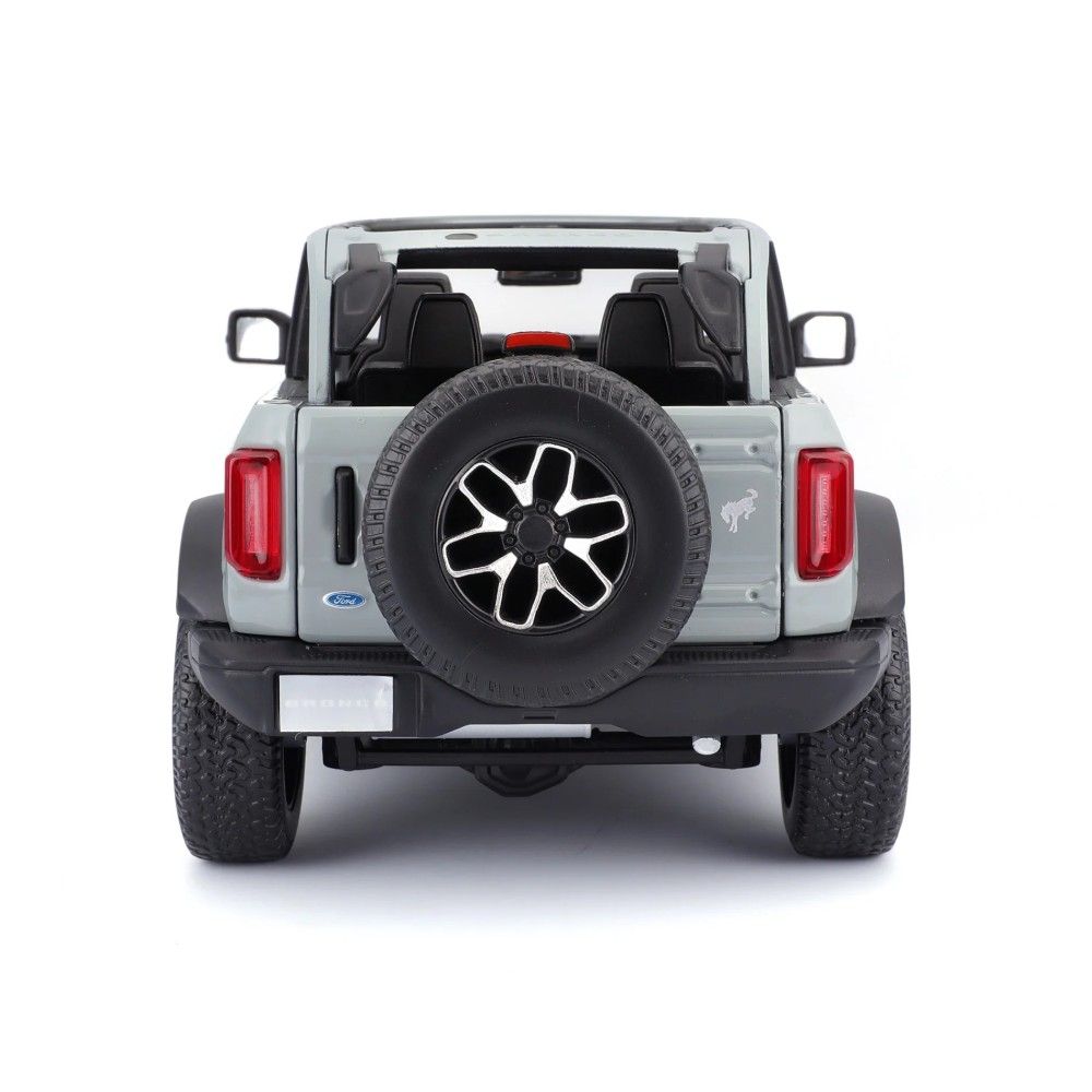 1/18 - Ford Bronco Badlands, Cinza, 2021