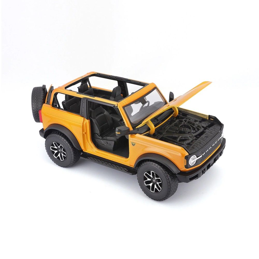 1/18 - Ford Bronco Badlands, Laranja, 2021
