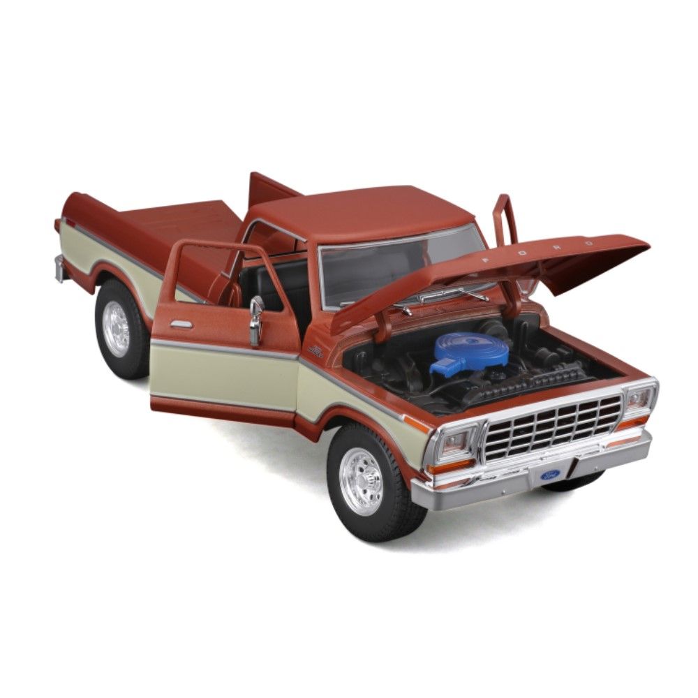 1/18 - Ford F-150 Pick-Up, Castanho, 1979 - Edição Especial