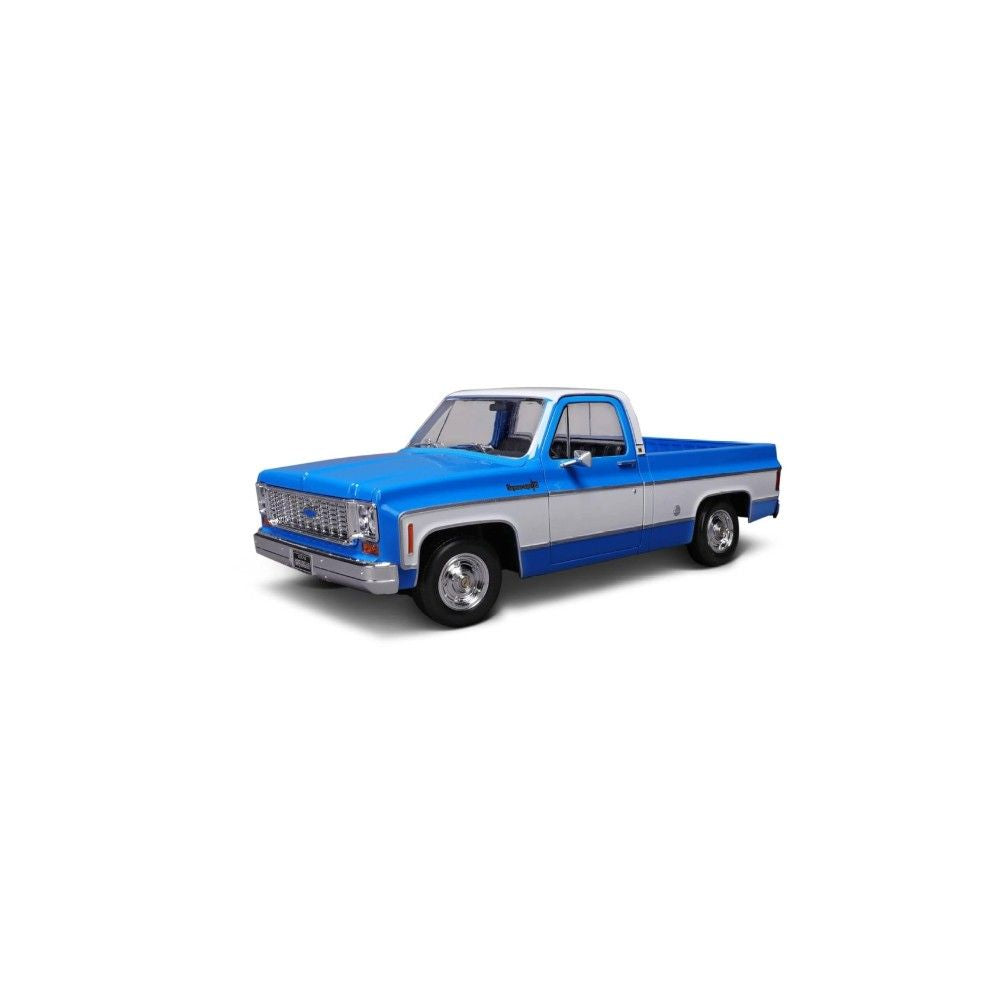 1/18 - Chevrolet C10 Cheyenne Super, Azul, 1974
