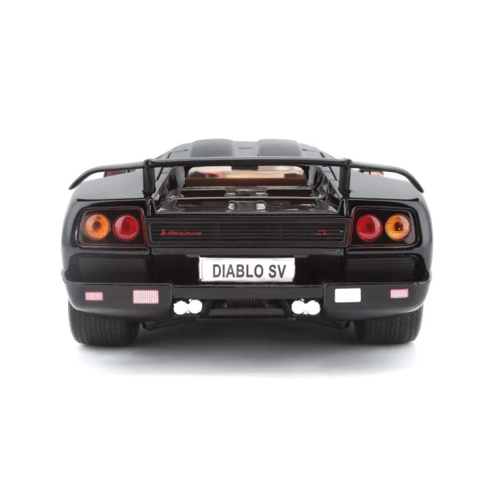 Lamborghini Diablo Sv, Preto - 1:18
