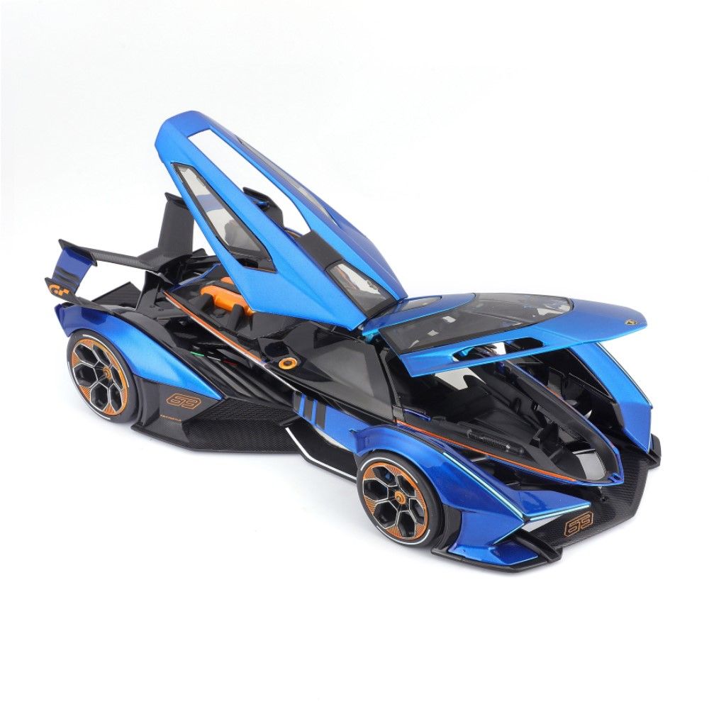 Lamborghini Vision Granturismo V12, Azul, 2021 - 1:18