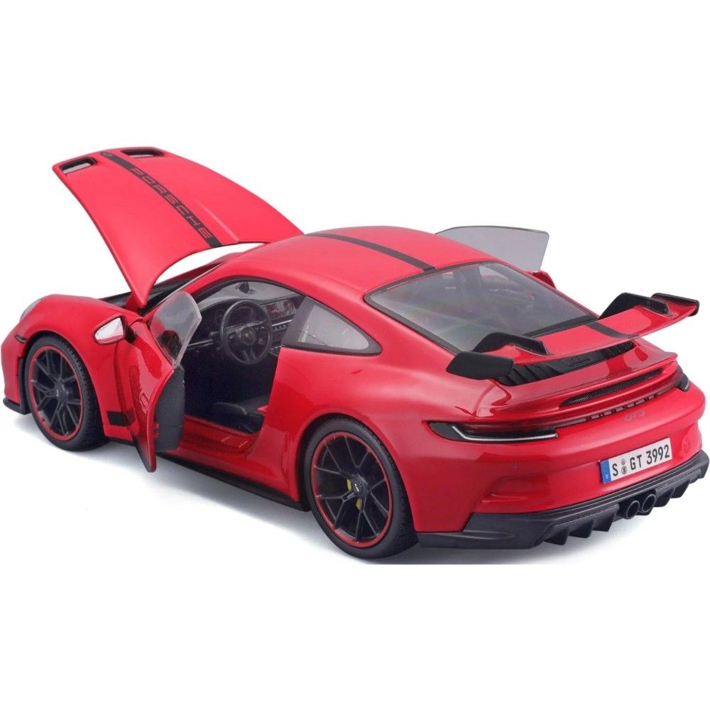 Porsche 911 (992) Gt3, Vermelho, 2022 - 1:18