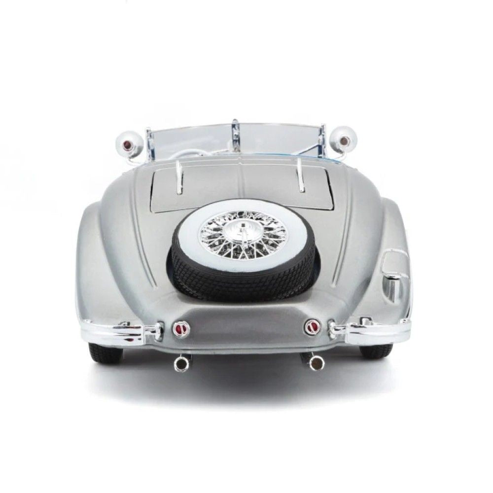 Mercedes 500 K, Cinza, 1936 - 1:18