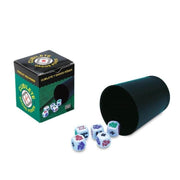 Copo Com Dados De Póquer