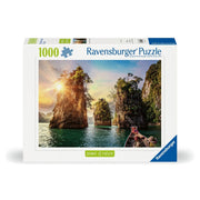 Puzzle Rochas De Cheow Lan, Tailândia - 1000 pcs